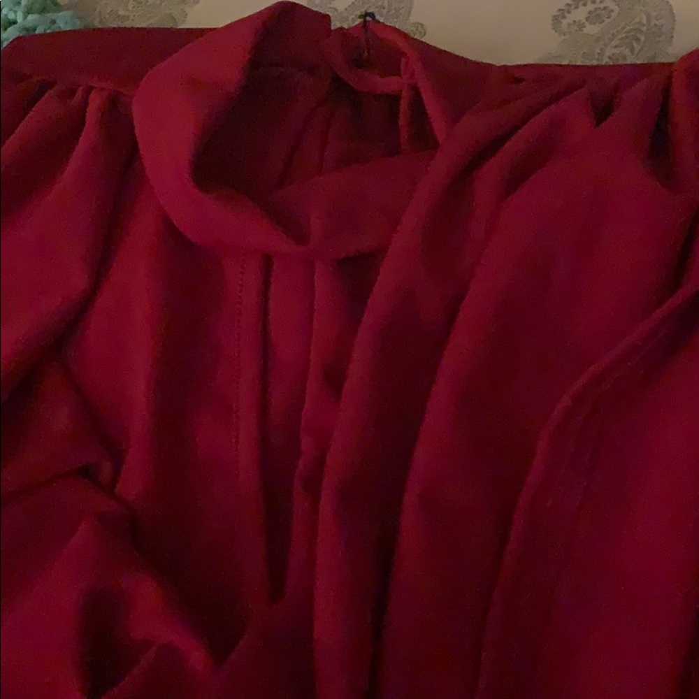 Skin tight red dress